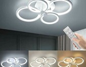 WAYRANK – nowoczesna lampa sufitowa LED 4 (stan nowy) – zdjęcie 1