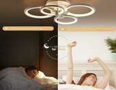 WAYRANK – nowoczesna lampa sufitowa LED 4 (stan nowy) – zdjęcie 2