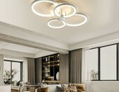 WAYRANK – nowoczesna lampa sufitowa LED 4 (stan nowy) – zdjęcie 4