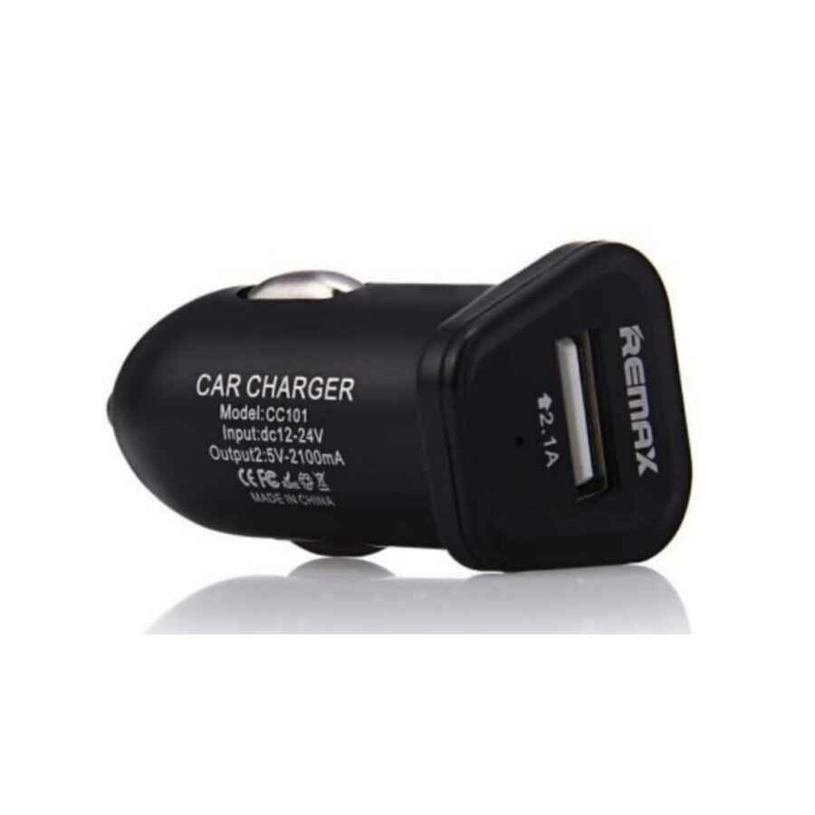 REMAX CC101 – ładowarka samochodowa 2.1A USB, stan: używany
