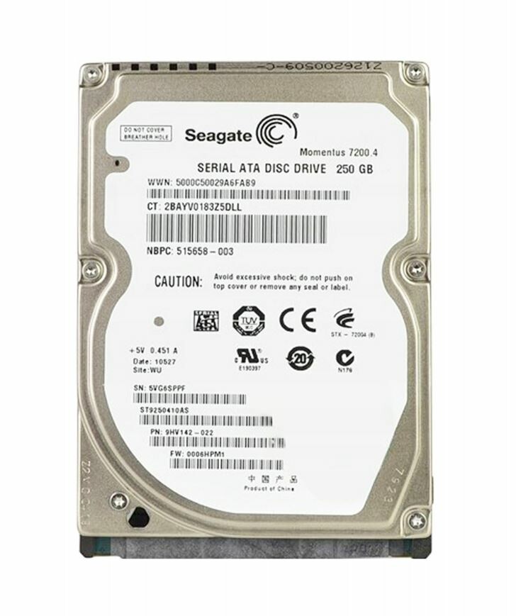 Seagate Momentus – dysk wewnętrzny HDD (używany)