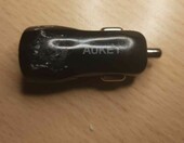 Aukey D1000 – ładowarka samochodowa 2-porty USB (stan nowy) – zdjęcie 1