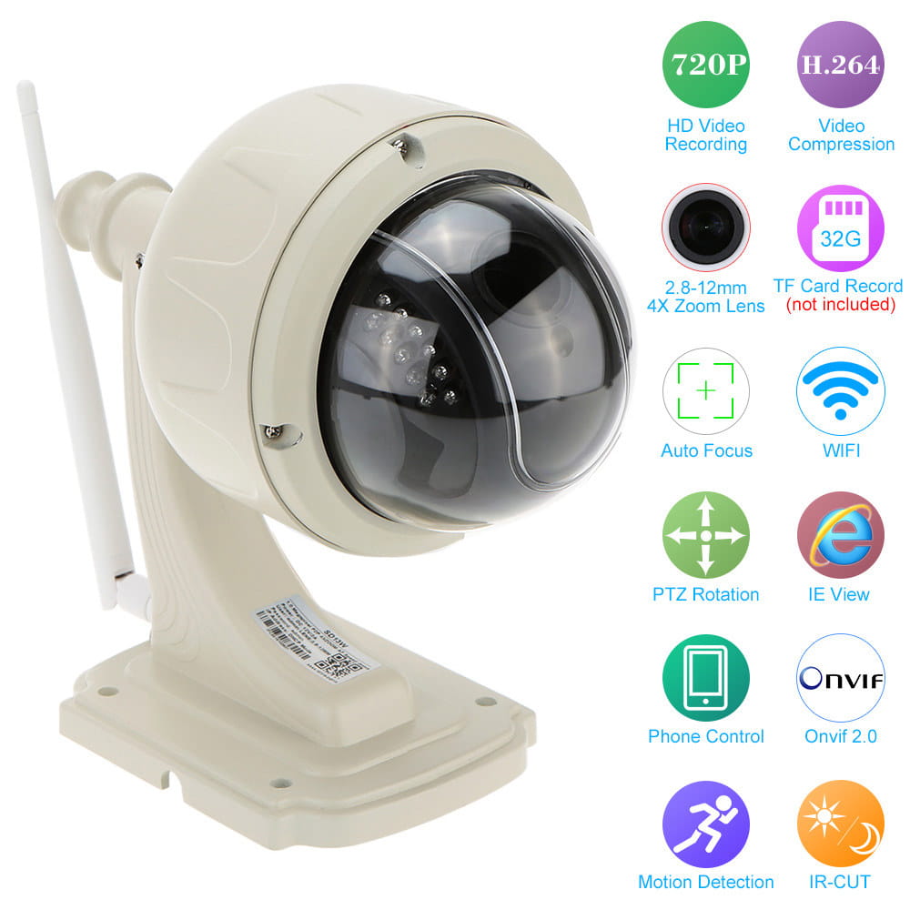 Bezprzewodowa kamera sieciowa Kkmoon S600-EU 960p H.264