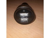 Samochodowa 2-porty USB 5V 3.1A Ładowarka, stan: używany – zdjęcie 2