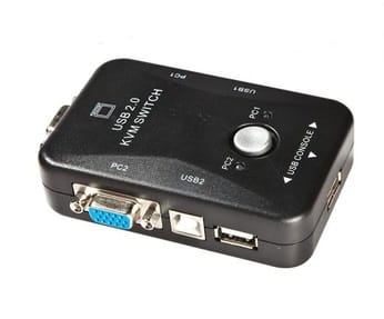 Adapter przejściówka KVM-4P USB VGA  MT-Viki 4 porty Full HD