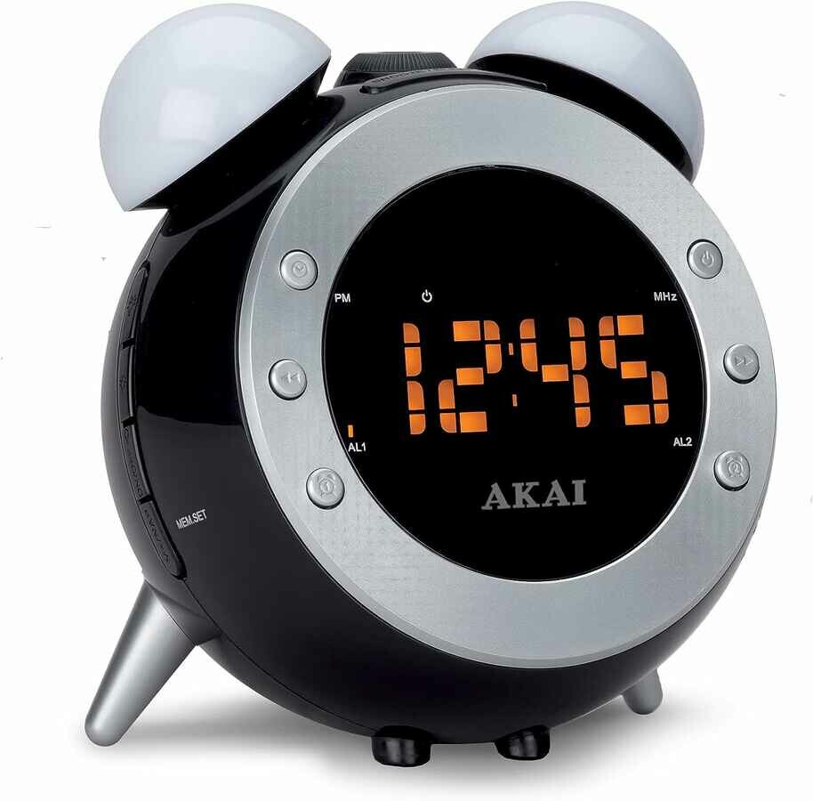 Akai AR280P – radziobudzik z cyfrową projekcją (stan nowy)