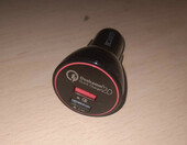 Ładowarka samochodowa 2-porty USB QC 2.0 BC (stan nowy) – zdjęcie 1