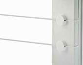 4Gardinebasic – komplet do mocowania zasłon na 2 (stan nowy) – zdjęcie 1