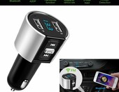Transmiter samochodowy FM MP3 2-porty USB (używany) – zdjęcie 1