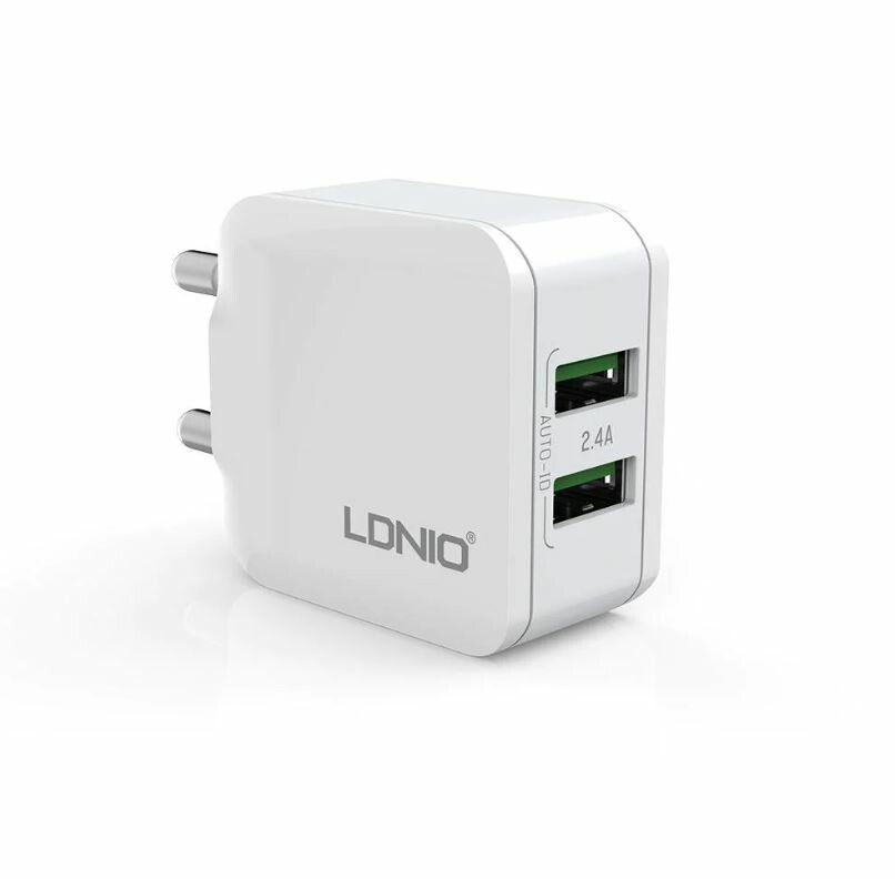 Ldnio 2-porty USB 5V 2.4A – szybka ładowarka (używany)