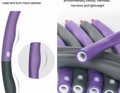 hula hoop – odchudzające składane – stan: nowy – zdjęcie 2