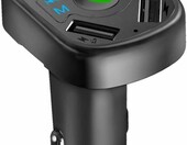 Samochodowy FM Bluetooth 5.0 2-porty Transmiter (używany) – zdjęcie 1