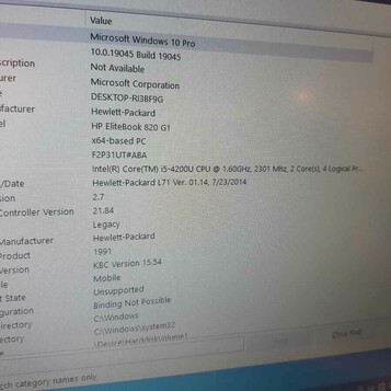 HP EliteBook 820 G1 i5-4200U – notebook (stan nowy)