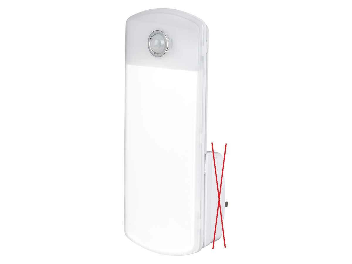 Wielozadaniowa lampa nocna z czujnikiem ruchu (używany)