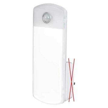 Wielozadaniowa lampa nocna z czujnikiem ruchu (używany)