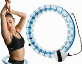 Smart hula hoop z obciążeniem 24 segmenty, stan: nowy – zdjęcie 1