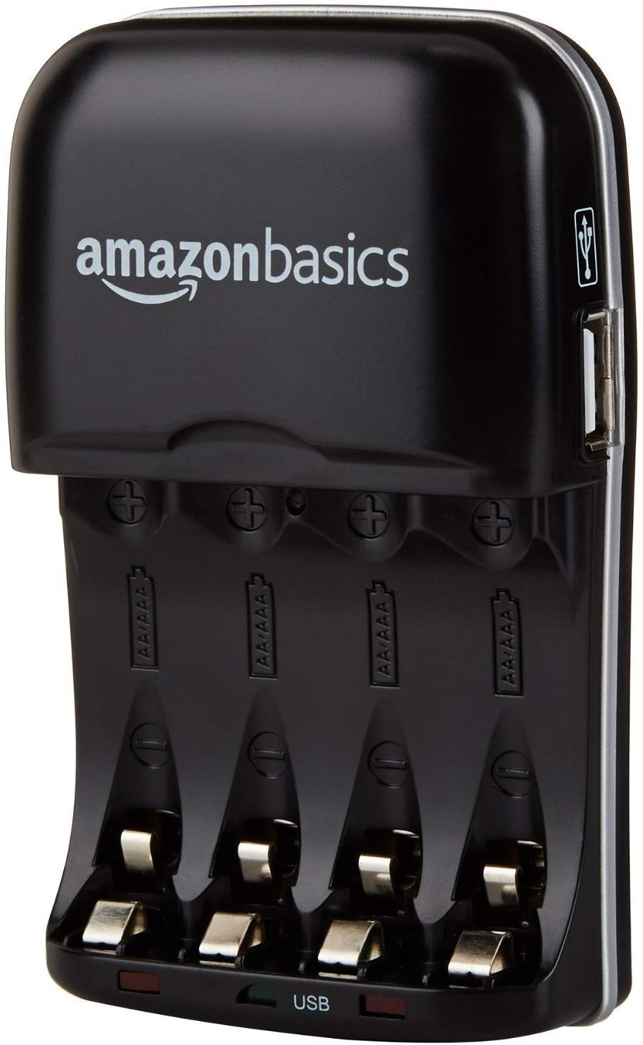 Ładowarka baterii AmazonBasics B00TS19BUW 2-4 sloty