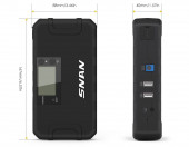 Prostownik rozruch Powerbank akumulator 500A USB 16Ah – zdjęcie 9
