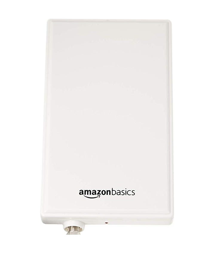 Cyfrowa antena AmazonBasics B07FJ49MRL HDTV DVB-T VHF UHF FM