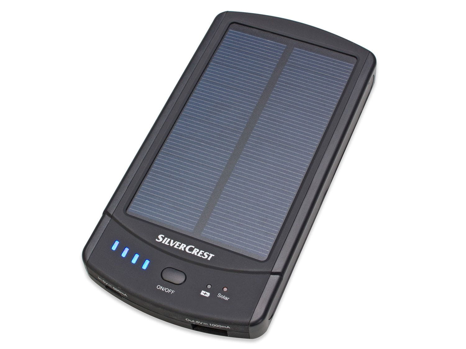 Solarny powerbank SilverCrest SPBS 5000 B2 5000mAh