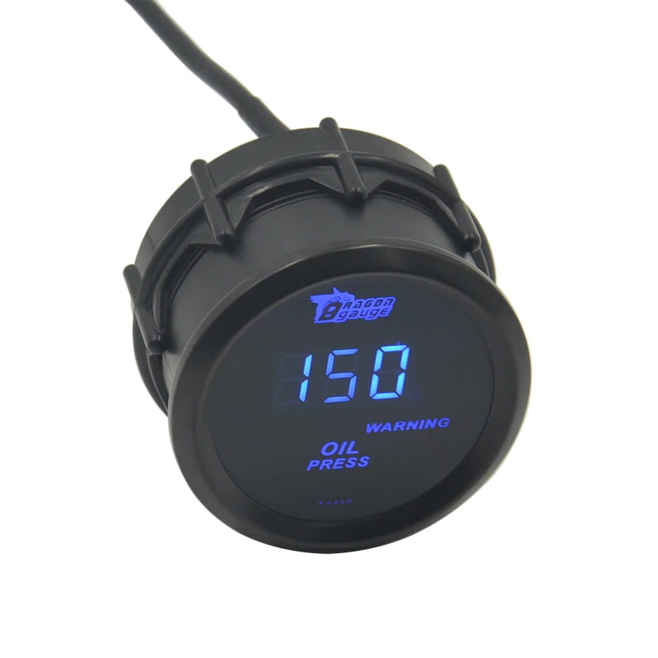 Zegar uniwersalny Dragon Gauge Unopened 2 cali 52mm LED