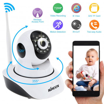 Bezprzewodowa kamera elektryczna niania HD WiFi KKmoon 810
