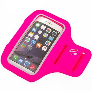 Etui na rękę ramię Samsung S4/5/6 HTC iPhone LG Huawei różowe