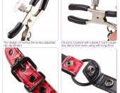 Loveryoyo skórzany O-Ring Knebel BDSM Luxury Fetish – zdjęcie 2