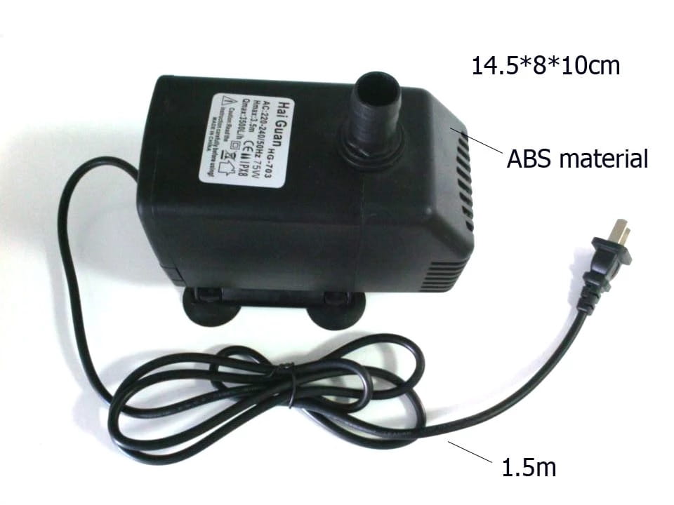 Wysokiej jakości elektryczna pompa wodna Hai Guan HG-703 3500L/H
