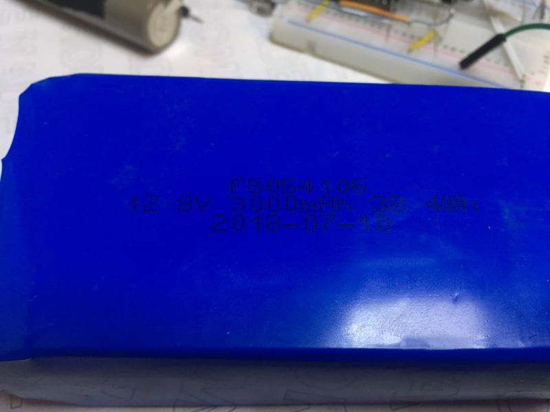 Duża bateria F8054106 12 x 8V 3000mAh 38 x 4Wh