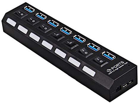 Szybki hub USB 7 portów usb 3.0 inShang