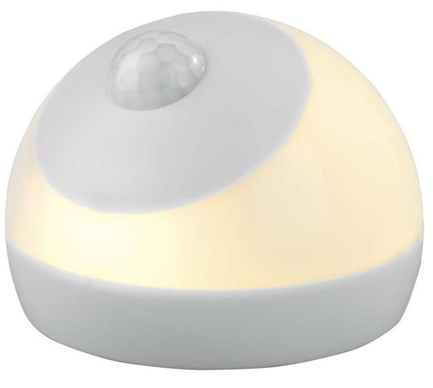 Lampka nocna okrągła z czujnikiem ruchu Livarno Lux HG00719A