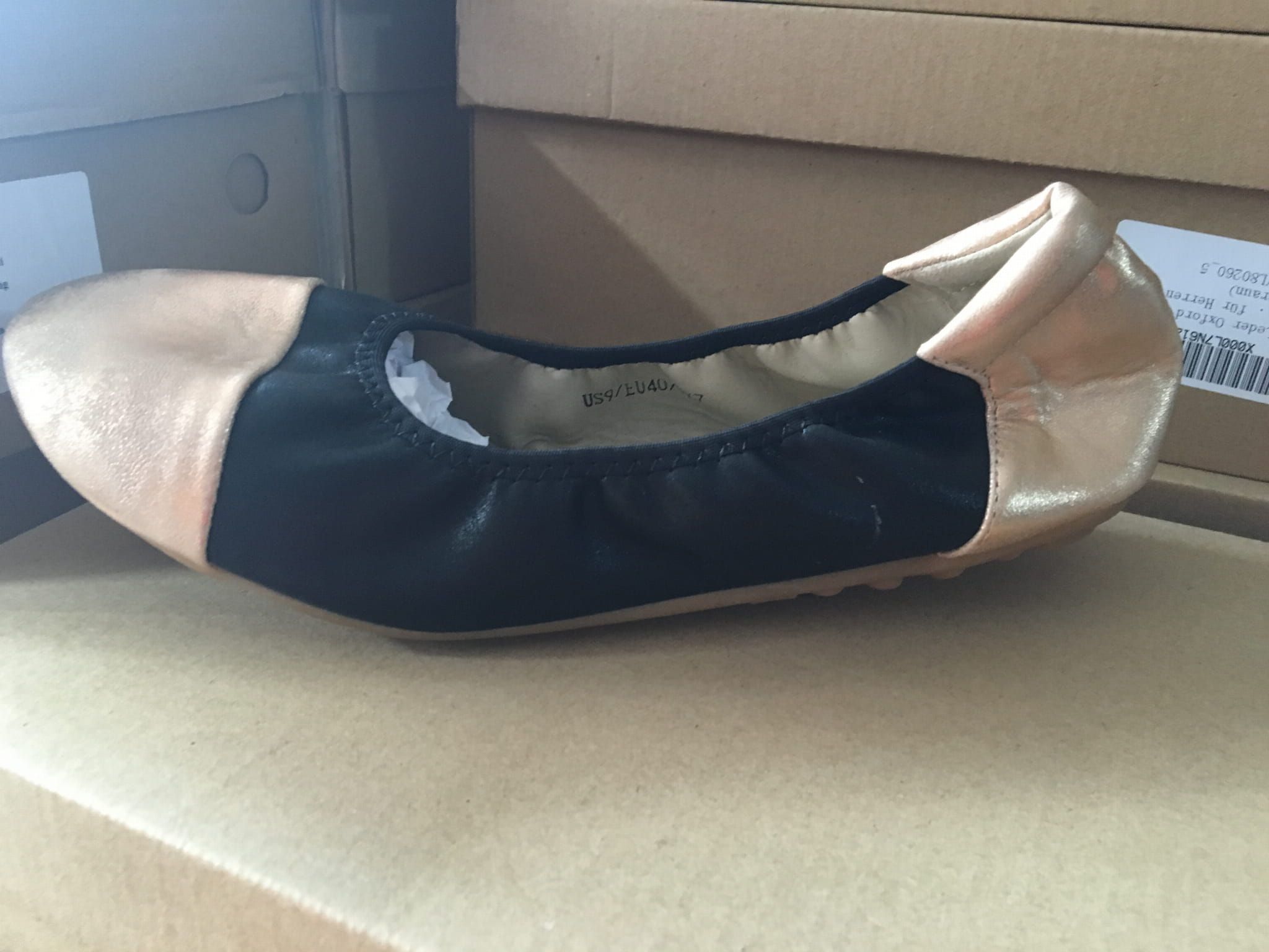 Buty damskie balerinki