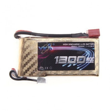 Bateria akumulator  LiPO YKS 1300AMH 7.4V 1300mAh