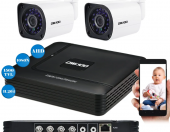 Zestaw monitoring Owsoo S1485EU 2 kamery + rejestrator – zdjęcie 7