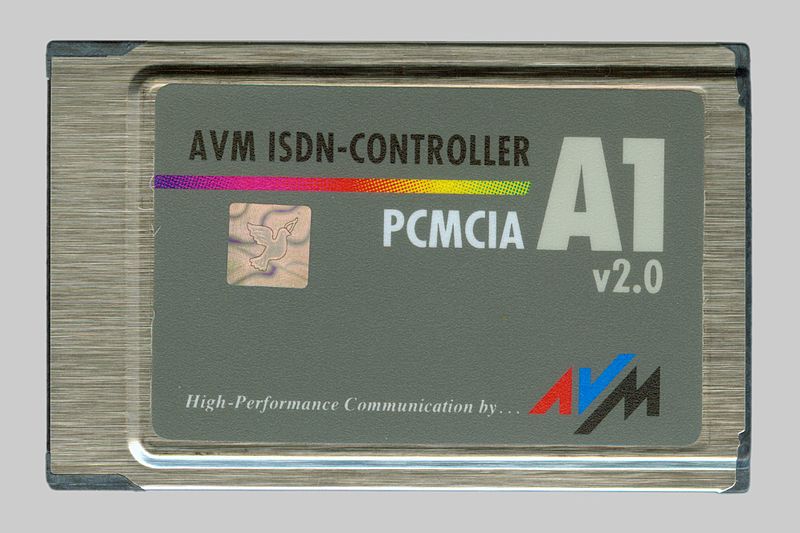 Karta PCMCIA A1 AVM ISDN-Controller