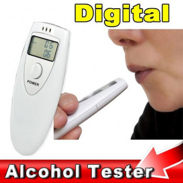 Przenośny mini alkomat LCD profesjonalny tester nowy