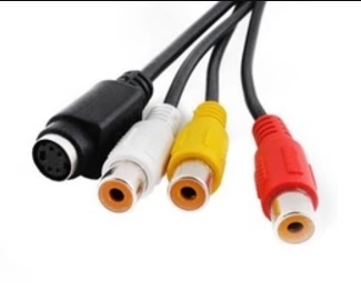 Kabel do kamery cyfrowej 10 pin na AV RCA