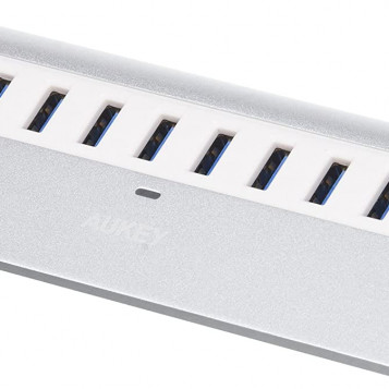 Aukey CB-H6 – hub USB 3.0 10 portów – stan: nowy