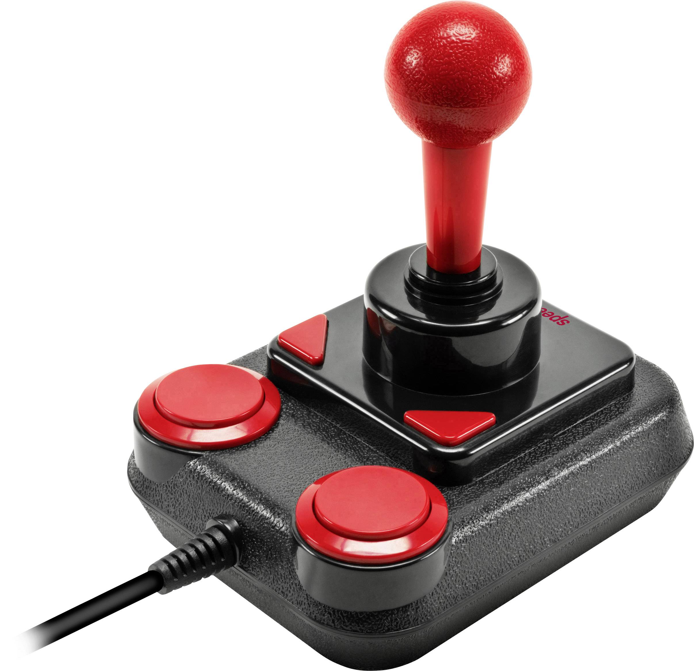 Kontroler do Commodore C64 USB czarno czerwony