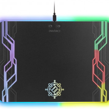 Podkładka pod mysz LED RGB Enhance ENPCPLR100BKEW (używany)