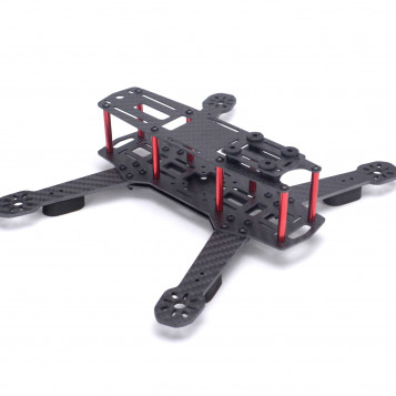 Rama Carbon QAV 250 Mini Quadcopter FPV z amortyzacją OEM240
