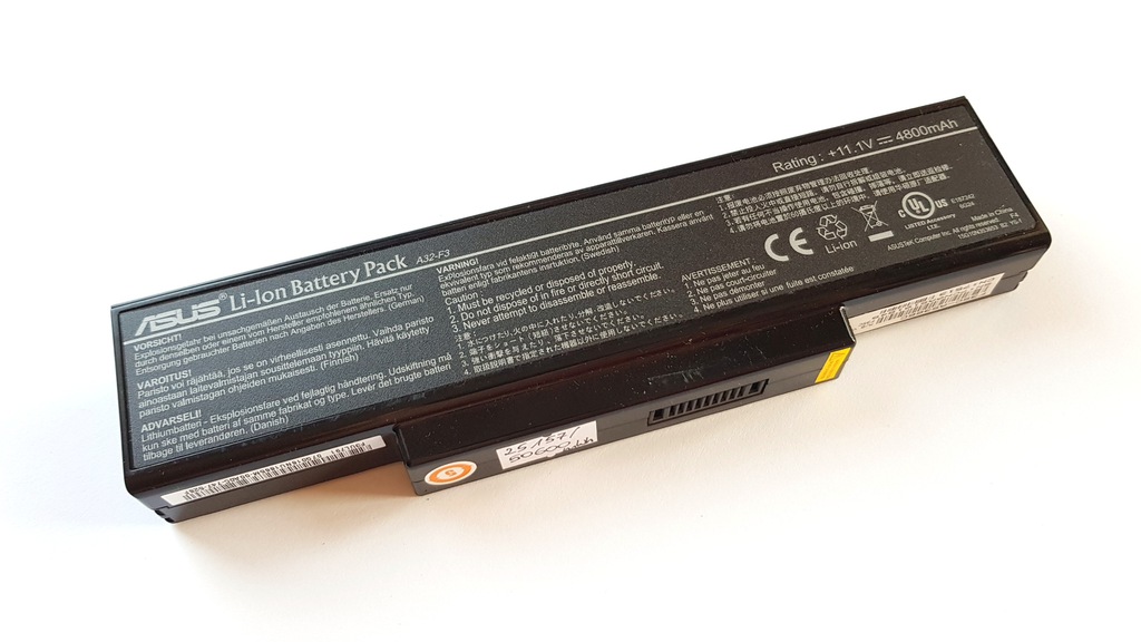 Bateria zamienna do laptopa Asus A32-F3 4800mAh 11.1V
