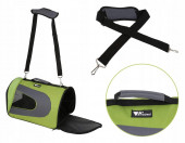 Torba podróżna transporter dla psa kota Amzdeal 10kg Oxford – zdjęcie 3