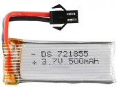 Oryginalny akumulator Lipo JJRC 3.7V 500mAh Va14 DS 721855 – zdjęcie 4