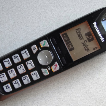 Telefon stacjonarny Panasonic KX-TGA651EX sama słuchawka