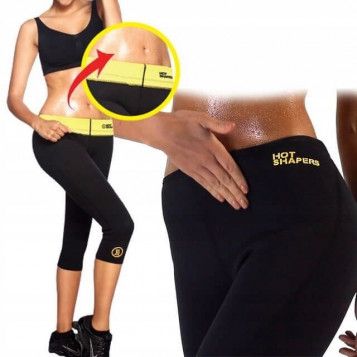 Odchudzające neoprenowe spodnie legginsy hot shapers rozmiar XL wyprzedaż