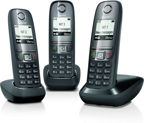 Doskonały zestaw telefon stacjonarny 3 w 1 Gigaset A475 TRIO