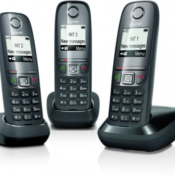 Doskonały zestaw telefon stacjonarny 3 w 1 Gigaset A475 TRIO