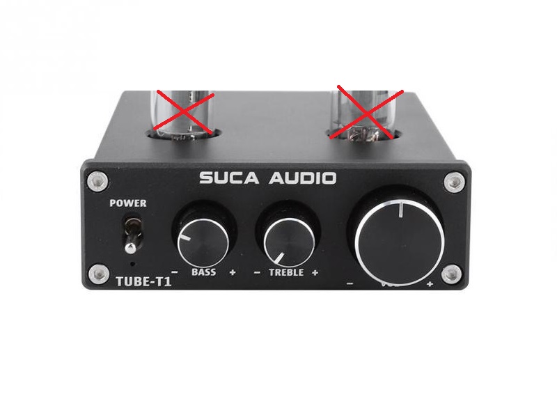 Przedwzmacniacz Suca Audio Tube-T1 6K4 czarny